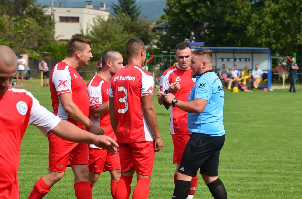 Momentka zo zápasu.