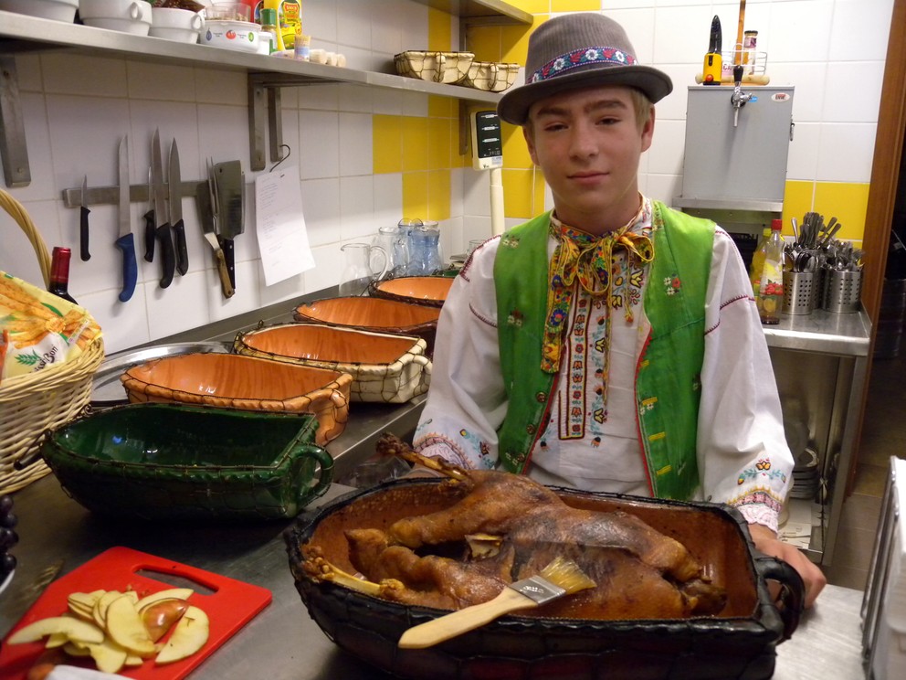 Husacie hody v Slovenskom Grobe.