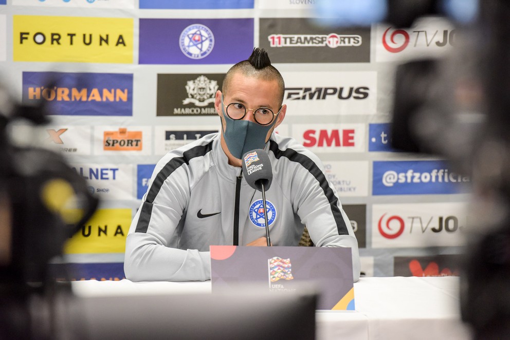 Marek Hamšík je blízko k dosiahnutiu méty 10 000 minút v reprezentačnom drese.