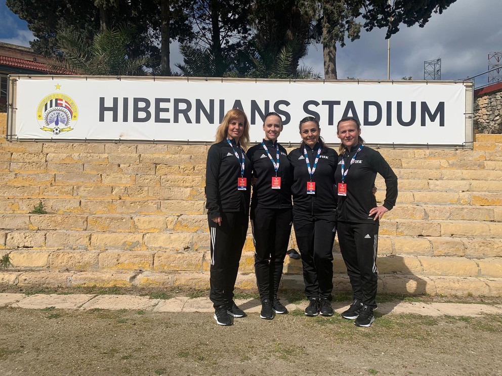 Počas nedávneho turnaja Malta Visit Cup, zľava Miroslava Obertová, Zuzana Valentová, Joanna Vassallová a Mária Súkeníková.