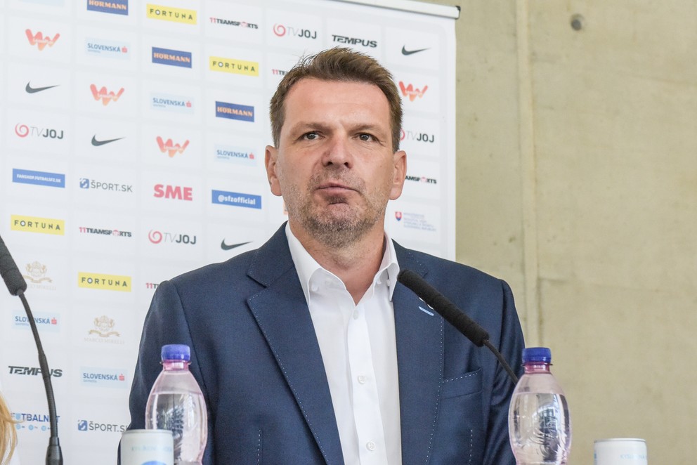 Reprezentačný tréner Štefan Tarkovič zhodnotil účinkovanie mužstva na Eure