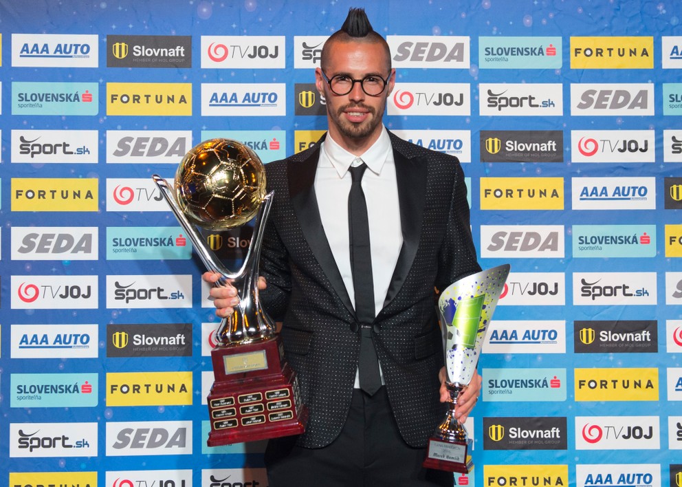 Nikto nedokázal nazbierať viac prvenstiev v ankete Futbalista roka. Marek Hamšík zvíťazil 8-krát a 15-krát v rade získal umiestnenie v TOP 3.
