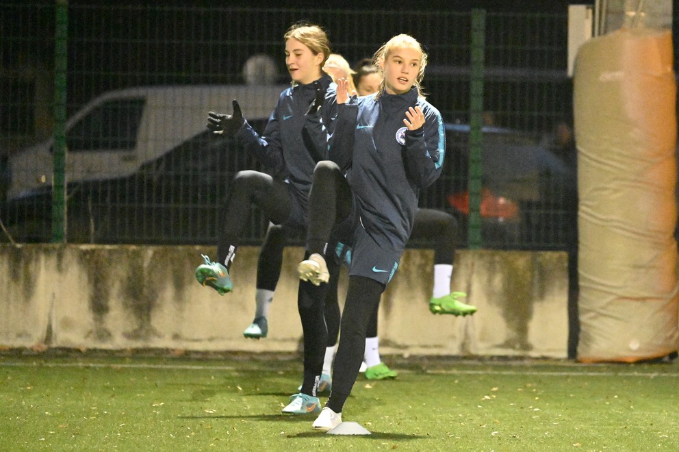 Tréning reprezentácie WU17 v Senci.