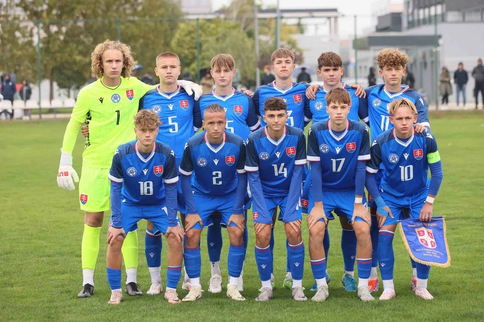 Reprezentácia do 15 rokov pred zápasom proti Srbsku na turnaji UEFA Development (Stara Pazova, 29.9.2024)