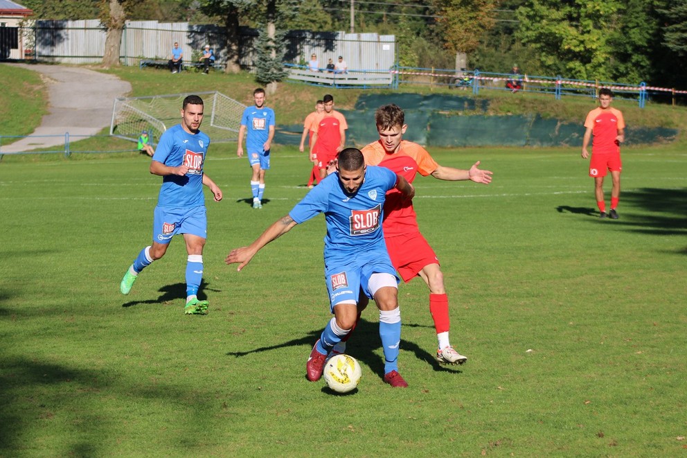 Hráči FK Podkonice v zápse 8.kola proti FC-Žolík Malacky. 