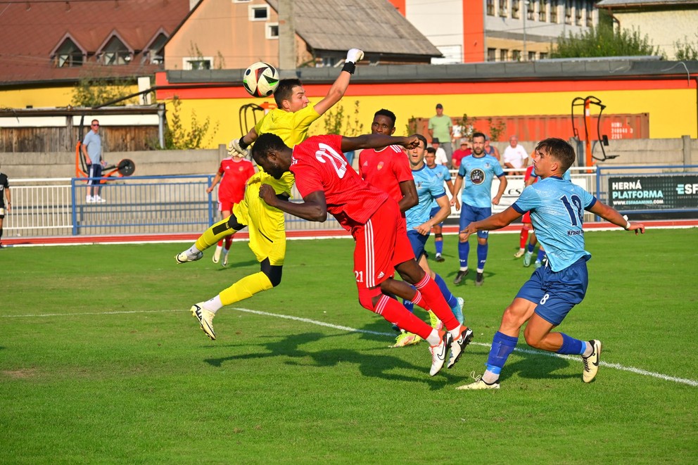 Hráči FK Rača remizovali 0:0 v 6.kole III.ligy ZÁPAD s FK Tatran Krásnou nad Kysucou.