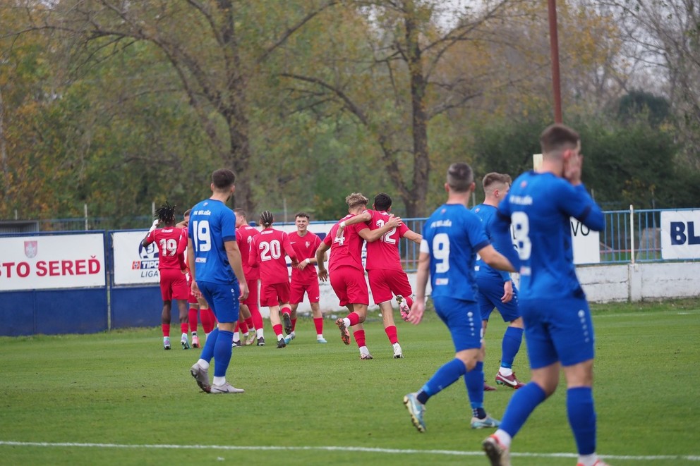 Sereď doposiaľ nastrieľala 31 gólov, najviac spomedzi všetkých tímov. Zdroj: FK Beluša