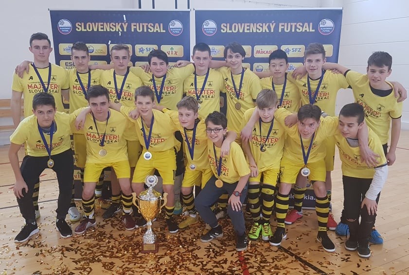 ŠK Makroteam Žilina - majster Slovenska v kategórii U17 v sezóne 2018/2019