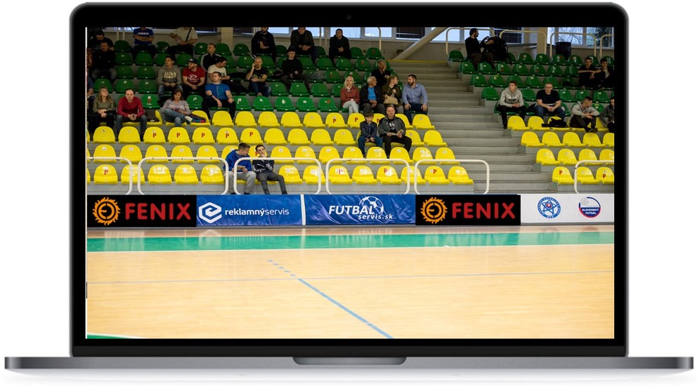Prezentácia loga fa FENIX na stretnutiach FENIX MIBA Banská Bystrica