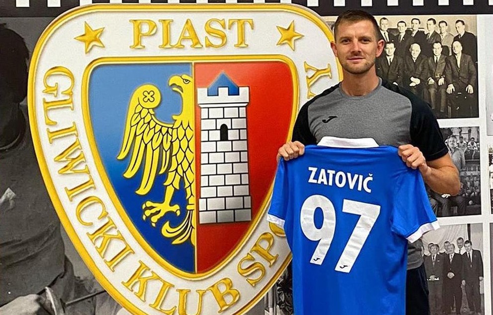 Slovenský reprezentant Patrik Zaťovič podpísal zmluvu s Piastom Gliwice.