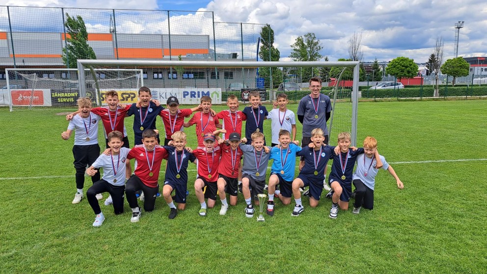 Víťazný tím ObFZ Banská Bystrica U12