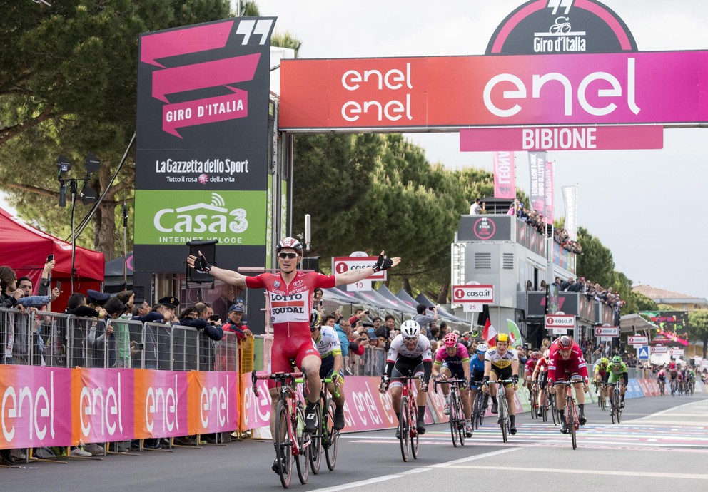 Aj na tohtoročnom Giro d'Italia Greipel ukázal, že je stále veľmi silný.