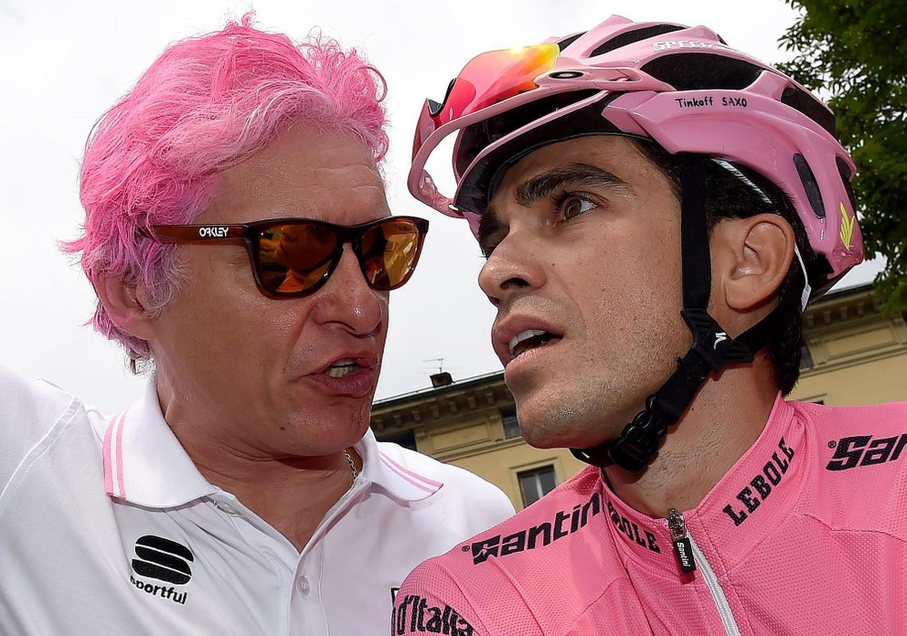 Oleg Tiňkov (vľavo) a Alberto Contador chcú dosiahnuť ďalší úspech.