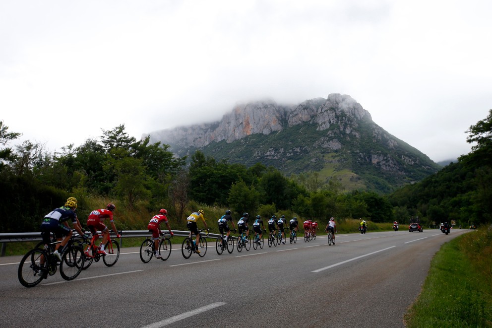 Aj takýmito miestami dnes prechádzali cyklisti na Tour de France.