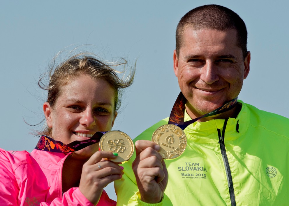 Rehák Štefečeková a Varga získali na Európskych hrách 2015 v Baku zlaté medaily.