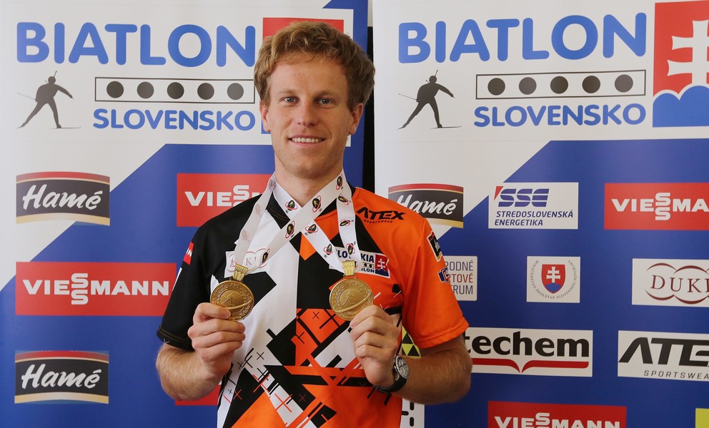 Dvojnásobný majster sveta v letnom biatlone Martin Otčenáš.