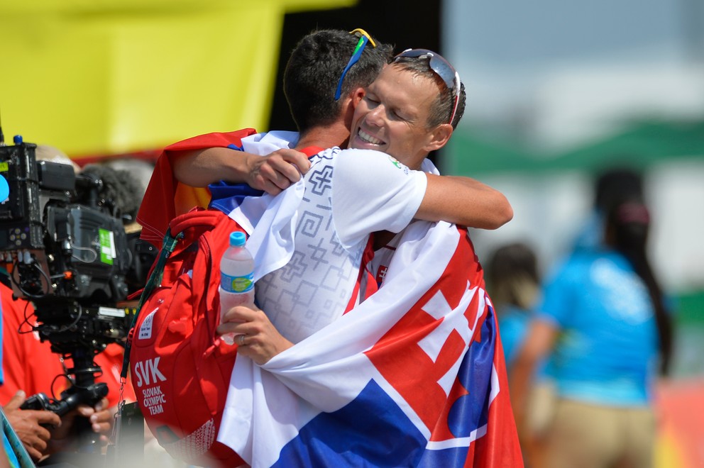 Tréner Matej Spišiak priviedol Mateja Tótha k zisku zlatej medaily na olympijských hrách v Riu de Janeiro.