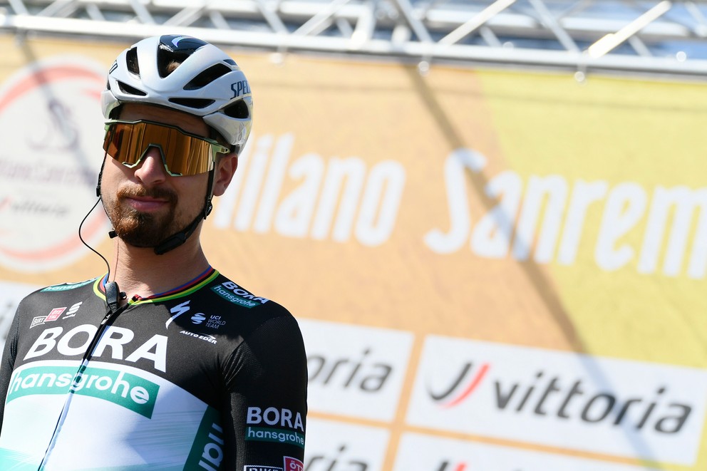 Peter Sagan na Miláno - San Remo 2020.