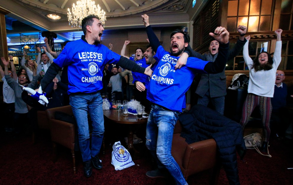 Po záverečnom hvizde na Stamford Bridge mohli vypuknúť v Leicesteri bujaré oslavy.