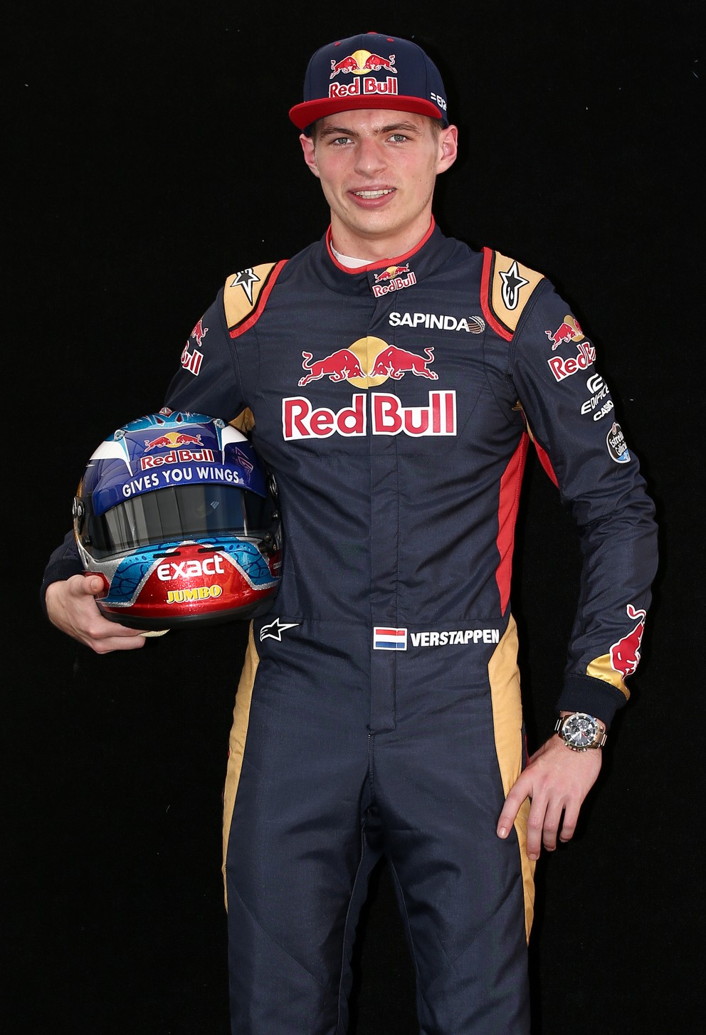 Max Verstappen si zajazdí za Red Bull.