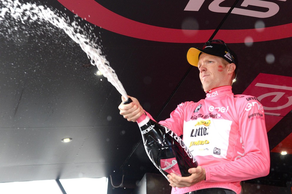 Steven Kruijswijk podáva fantastické výkony a má namierené k celkovému víťazstvu na Giro d'Italia.
