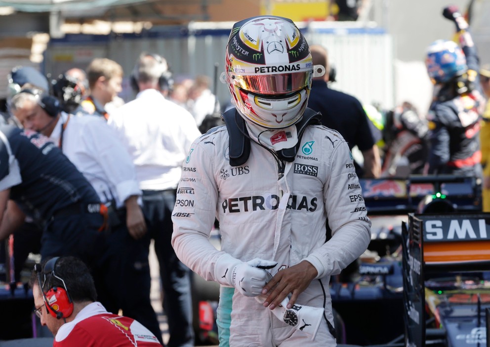 Brit Lewis Hamilton finišoval na treťom mieste.