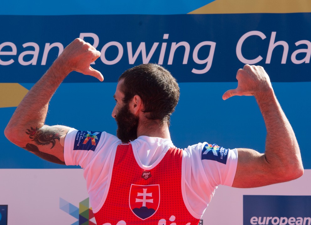 Lukáš Babač je aj majstrom Európy v skife ľahkých váh.