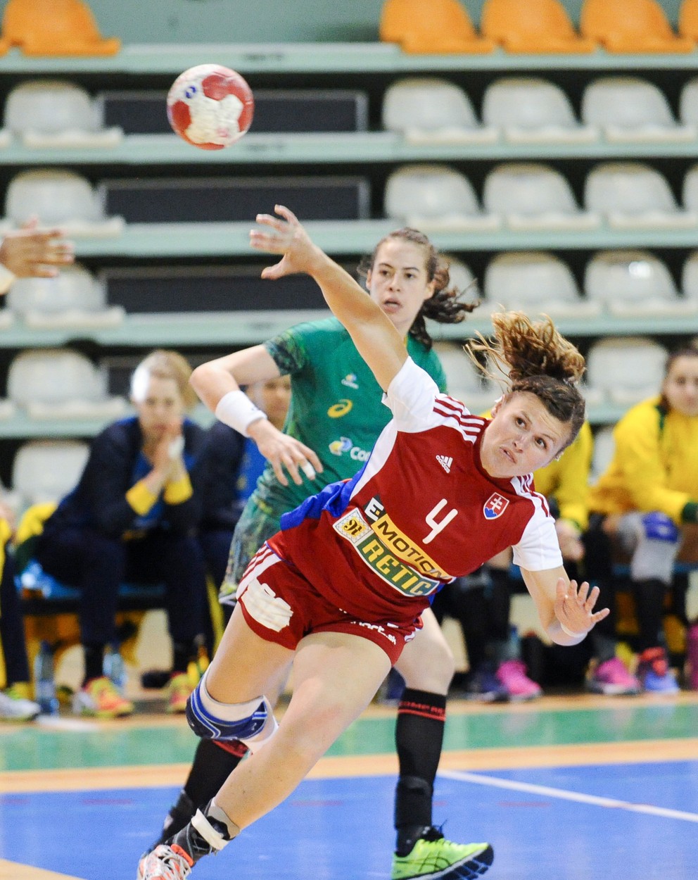 Selma Blažeková v zakončení.