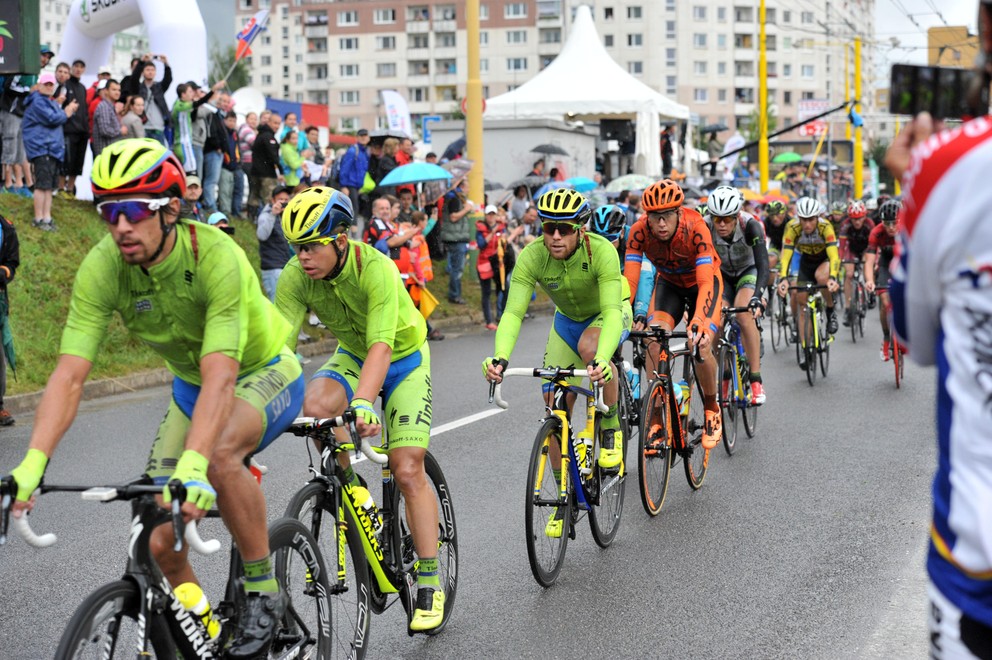 Vlani sa spoločný šampionát uskutočnil v Žiline. Divákom sa predstavila aj trojica z tímu Tinkoff Peter Sagan, jeho brat Juraj a Michael Kolář.