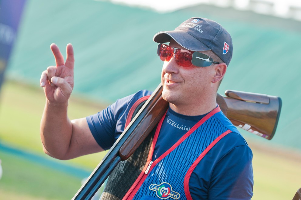 Slovenský reprezentant v trape Erik Varga.