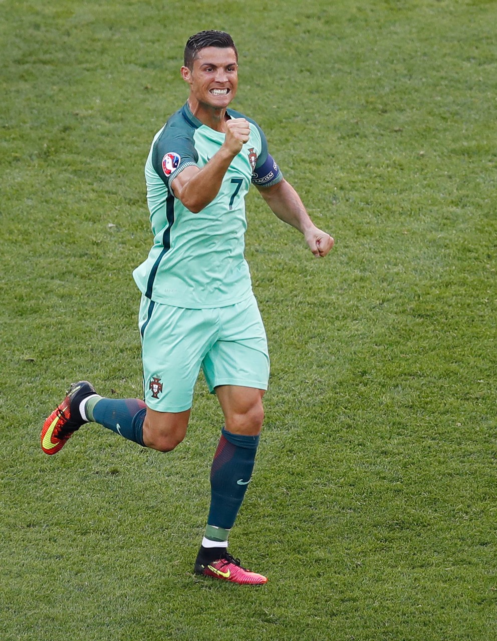 Hoci Portugalsko nezvíťazilo, Cristiano Ronaldo mal po zápase s Maďarskom dôvod na radosť.