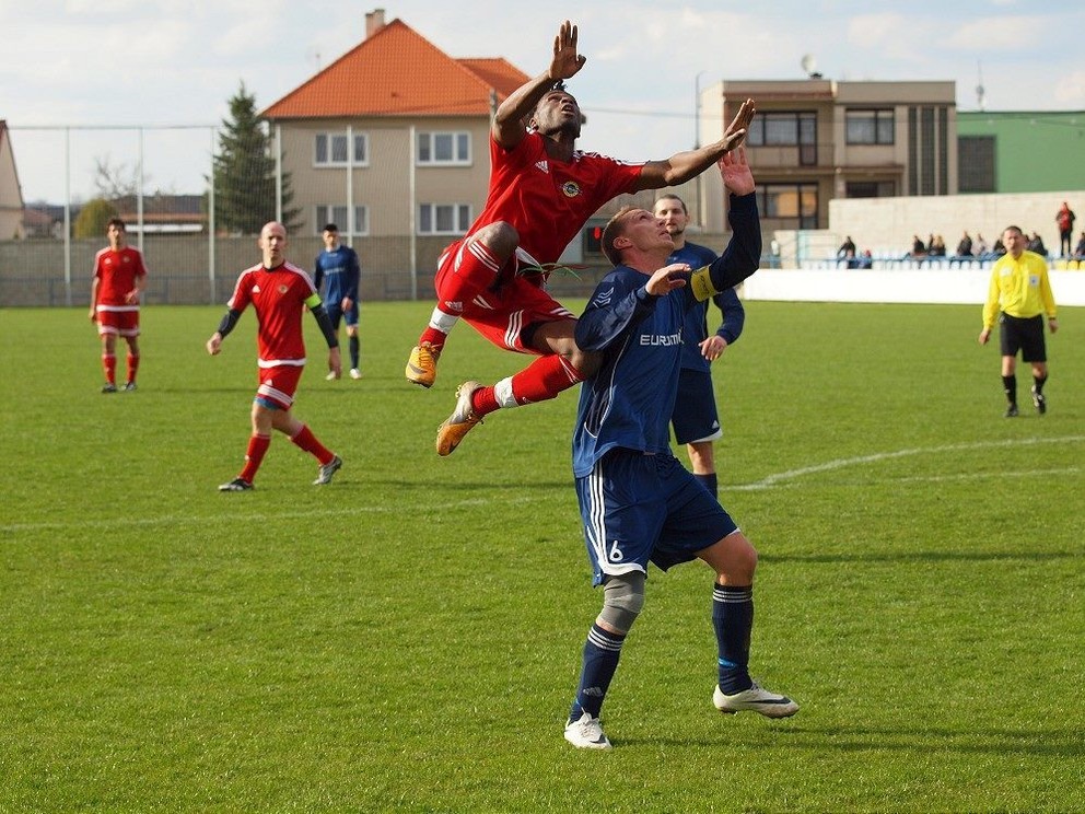 Aj takýto výskok dokáže ponúknuť Kouakou Privat Yao.