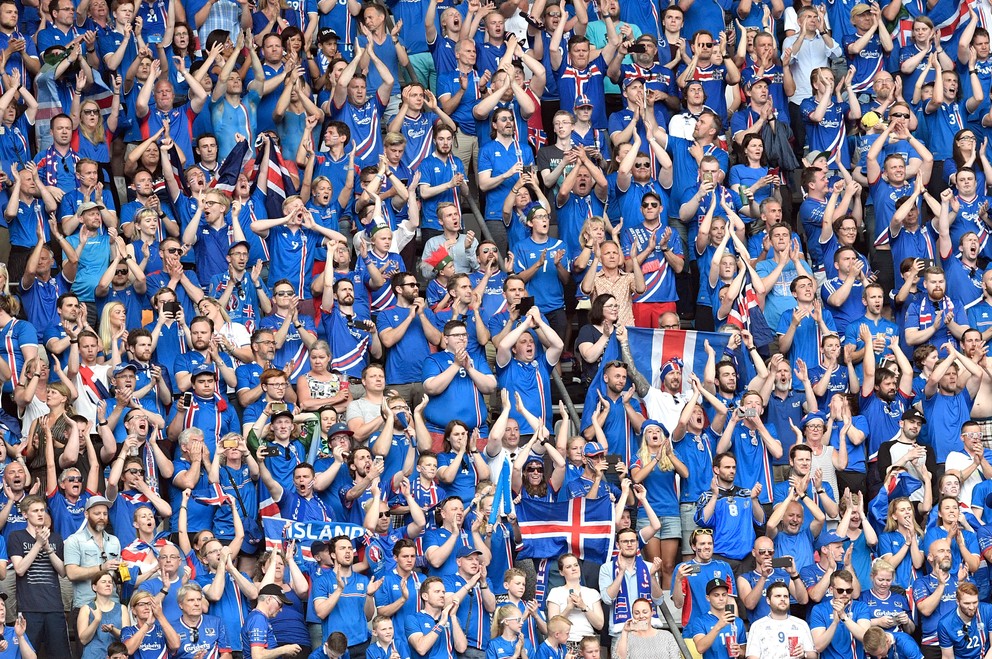 Islandskí fanúšikovia sú povestným dvanástym hráčom reprezentácie.