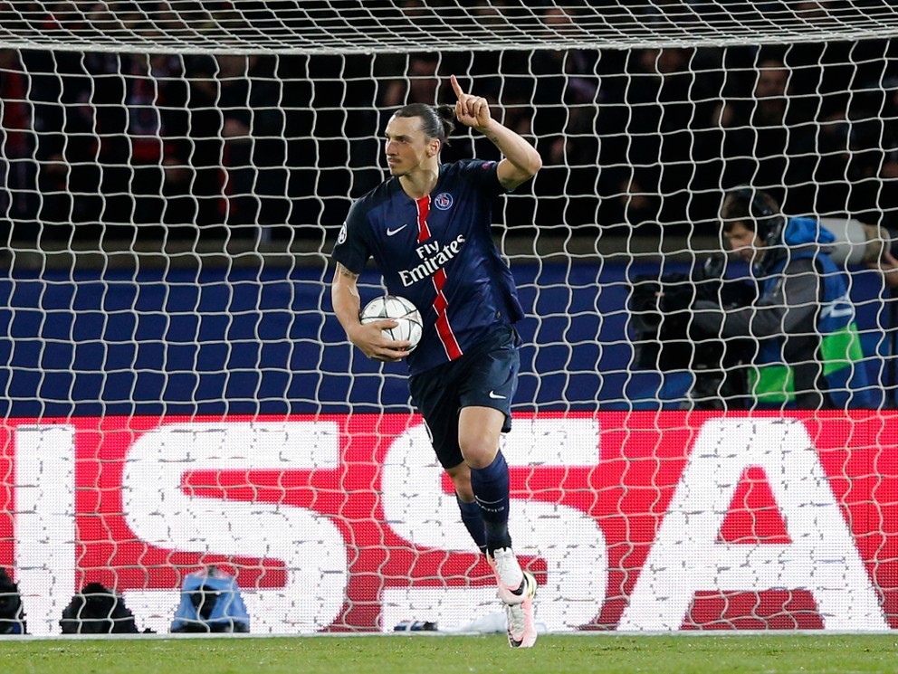Naposledy strieľal góly za parížsky St. Germain. Ibrahimovič smeruje do Anglicka