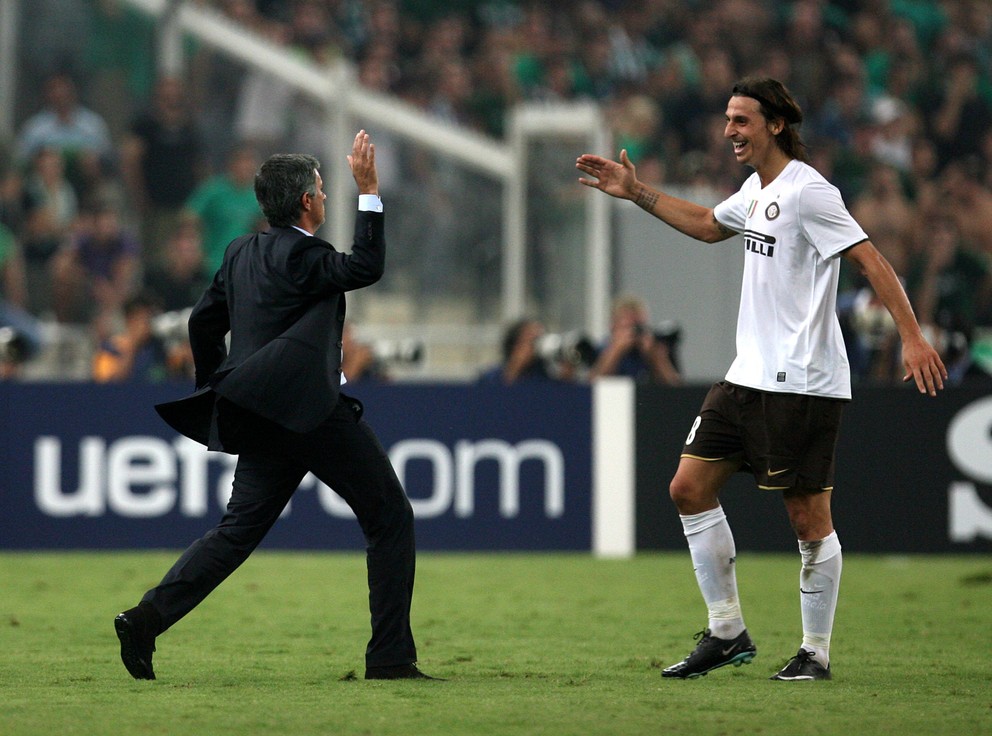 Ibrahimovič spolupracoval s Mourinhom už v Interi Miláno.