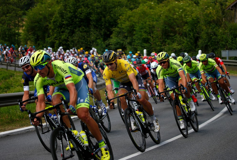 Peter Sagan kritizuje jazdu cyklistov v pelotóne.