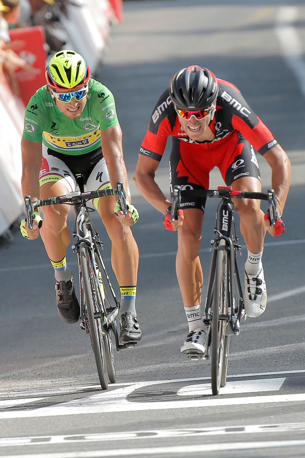 Etapu na Tour de France ovládol Greg van Avermaet dosiaľ jediný raz. Práve vlani v trinástej etape porazil v záverečnom súboji Petra Sagana.