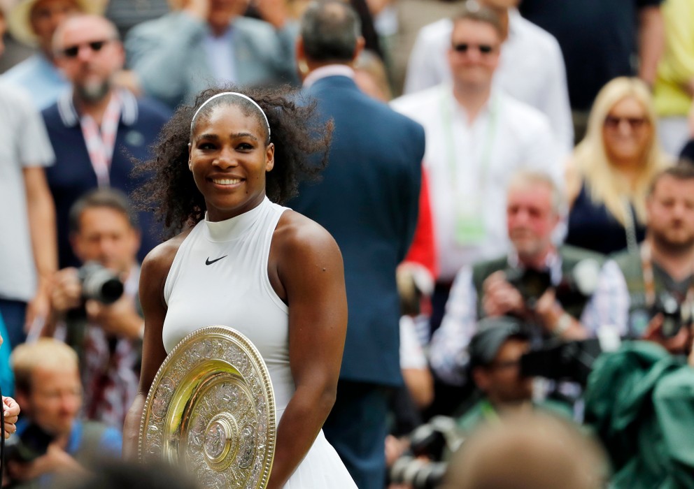 Serena ovládla Wimbledon už siedmykrát.
