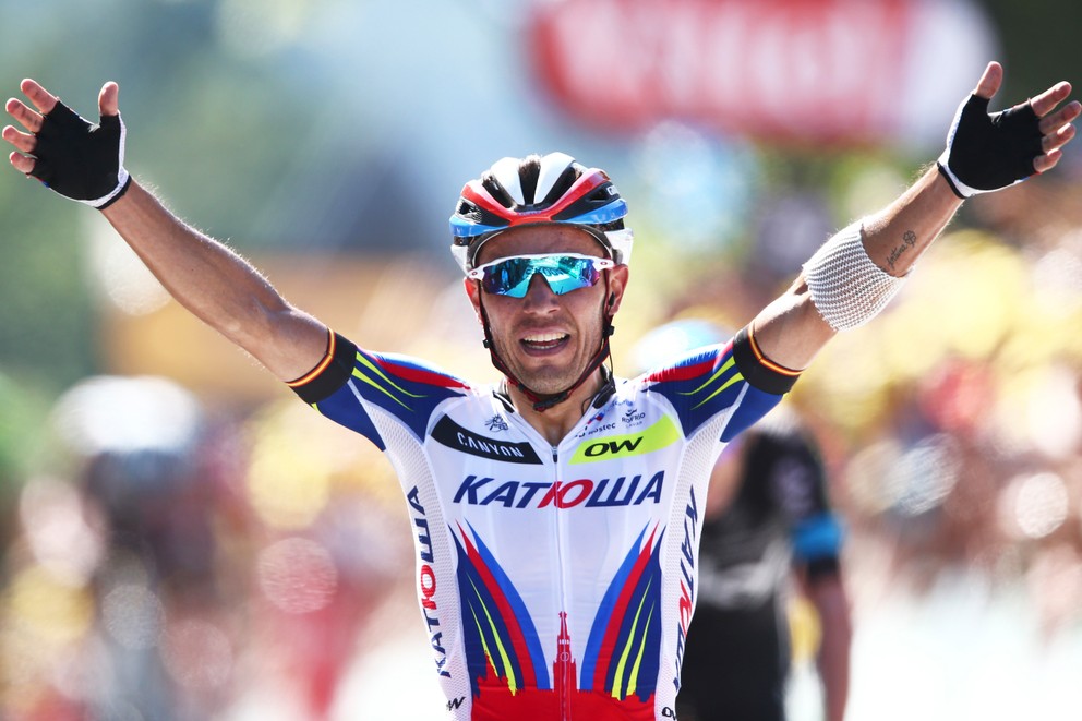 V roku 2013 bol na Tour de France celkovo tretí.