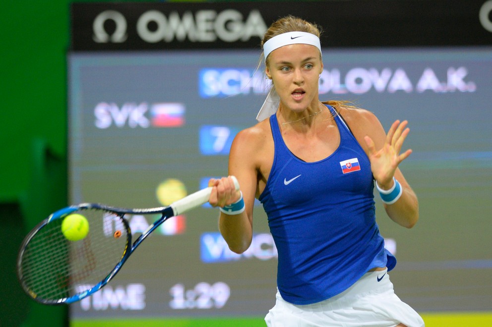 Anna Karolína Schmiedlová vyradila turnajovú šestku.