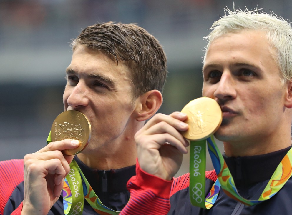 Lochte bol v Riu súčasťou úspešnej americkej štafety, v ktorej bol jeho kolegom aj Michael Phelps.