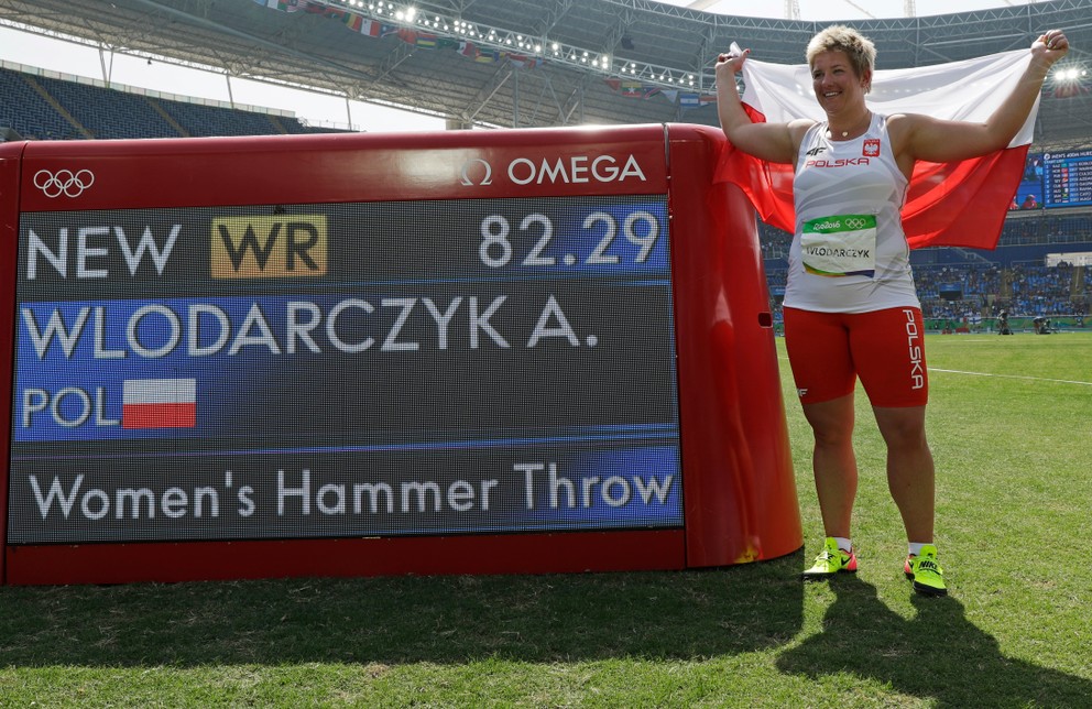 Anita Wlodarczyková v Riu zlepšila svetový rekord v hode kladivom.