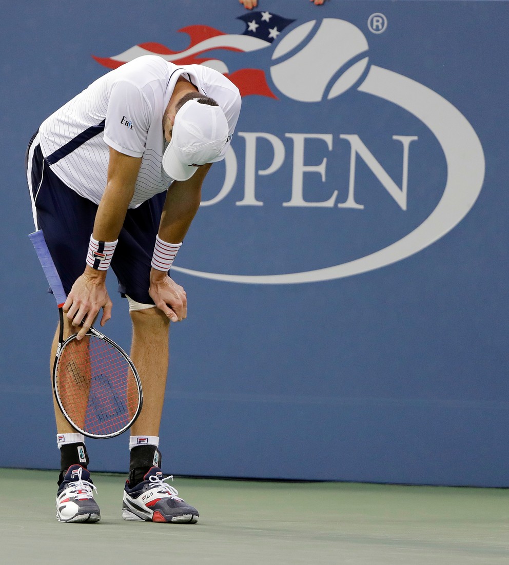 Isner na US Open skončil.