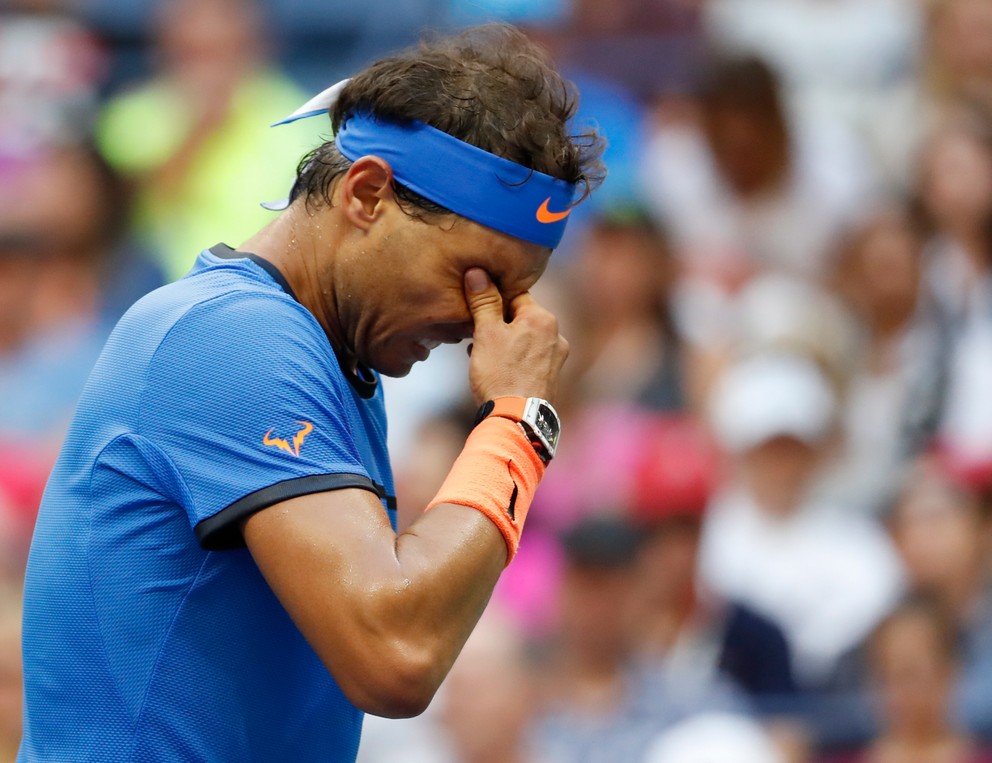 Rafael Nadal po vypadnutí z US Open.