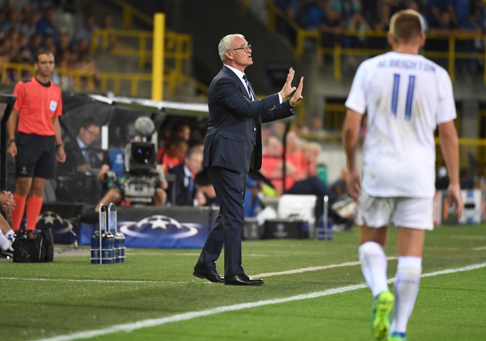 Ranieri zažil úspešnú premiéru Leicesteru v Lige majstrov.