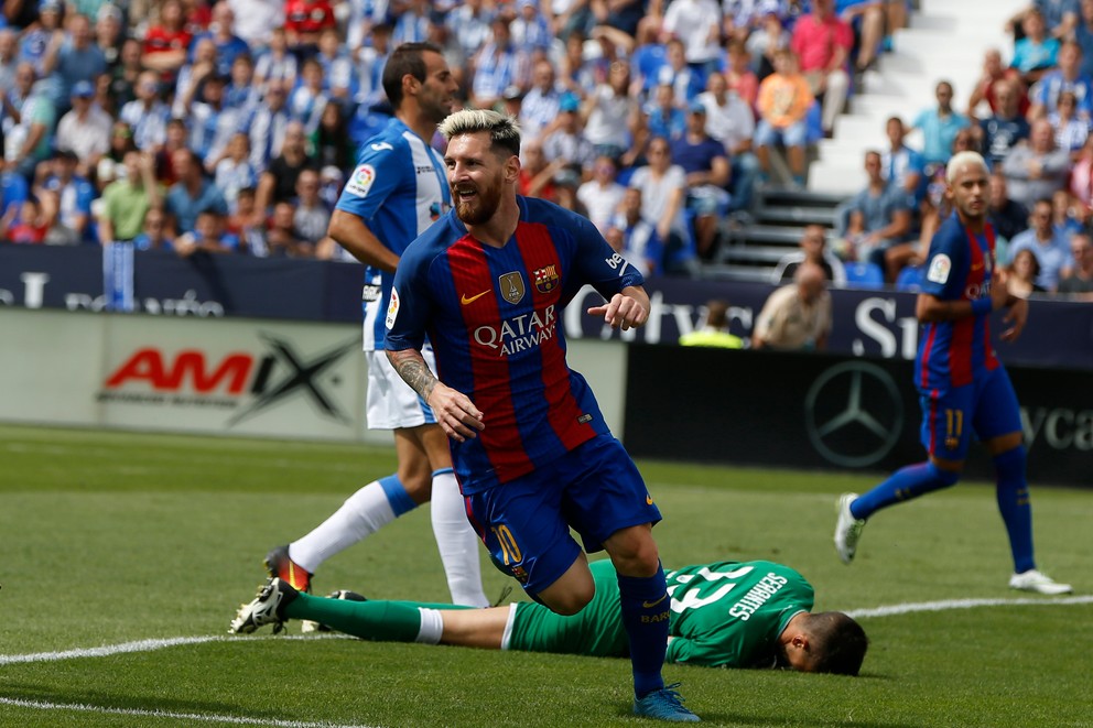 Kanonádu odštartoval Lionel Messi.