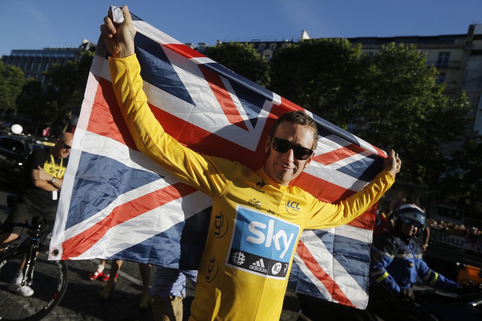 Bradley Wiggins sa v roku 2012 stal prvým britským víťazom Tour de France.