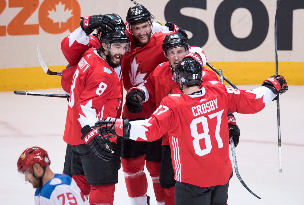 Kanadskí hokejisti sú na Svetovom pohári bezchybní.