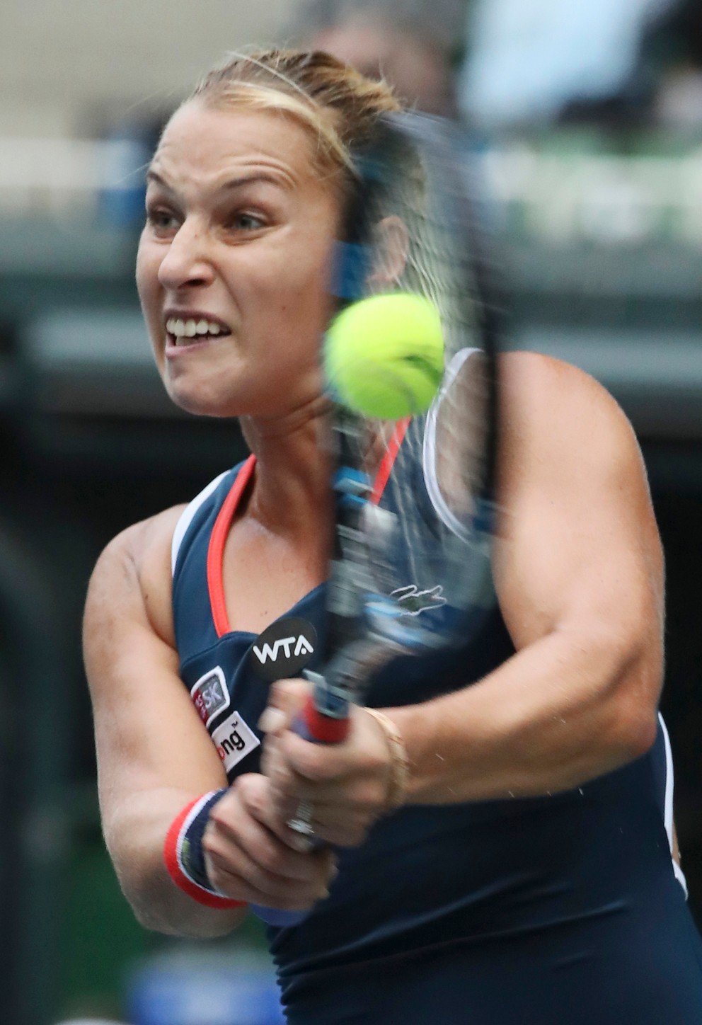 Dominika Cibulková zvládla tri zápasy za dva dni.