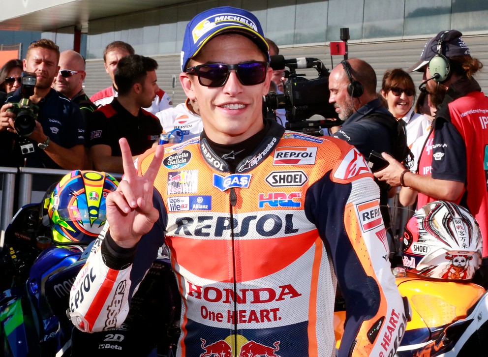 Marc Marquez má dôvod na radosť. Tretí raz v kariére sa stal majstrom sveta.